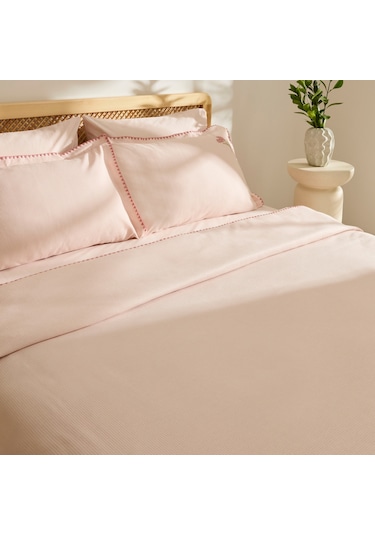 Kaşmir Home Liana Çift Kişilik Pike Takımı Rose Rose