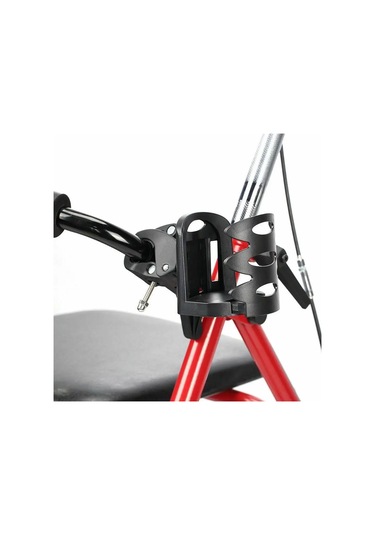 Evrensel Ayarlanabilir Motosiklet Bardak Tutucu Hızlı Bırakma Altın - Siyah