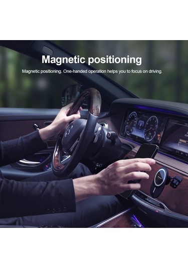 Joyhub Nıllkın Nkl01 Magroad Lite Macun Tipi Araç Manyetik Tutucu iPhone Uyumlu, 12 Serisi Için Siyah Yok Havalandırma