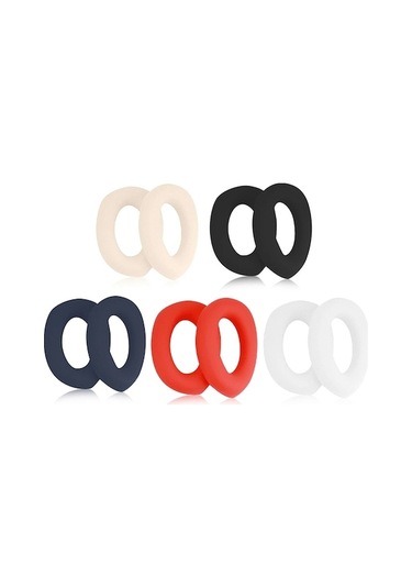 1 Çift Sony Wh-1000xm5 Kulaklık Deri Sünger Kapak Kulaklıklar Siyah Siyah