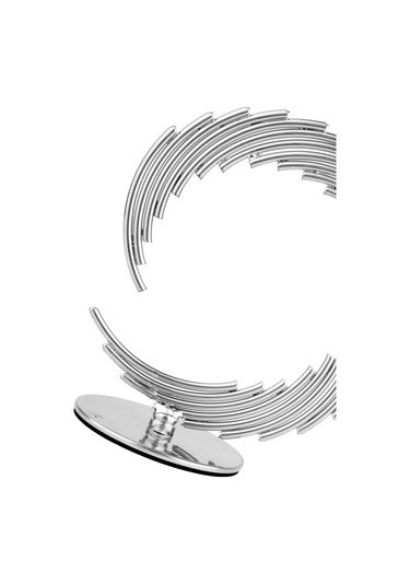 Begüsa Bakü Metal Aksesuar Biblo 18 Cm Krom