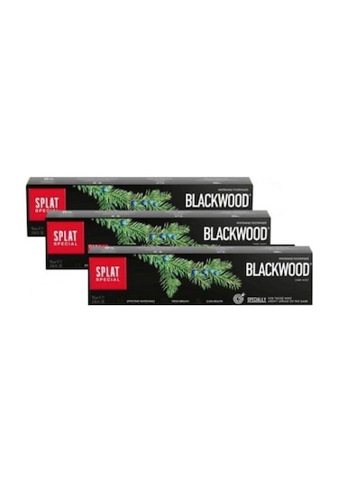 Splat Special Blackwood Diş Macunu 3 x 75 ML