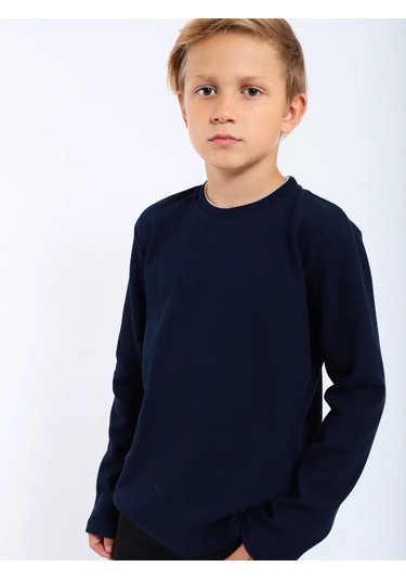 Breeze Okul Uzun Kollu Üst 172694844 Mavi