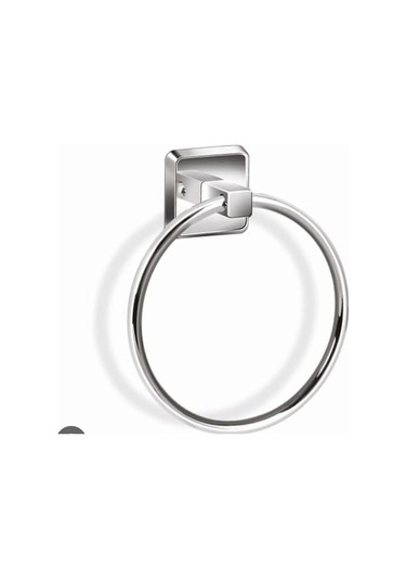 İsaoğlu Yapı Banyo Havluluk Silver Gümüş Krom Renk Banyo Askılığı Pirinç Malzeme Gümüş