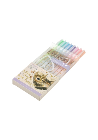 Bruno Visconti Jel Kalem Seti "pastels.", 0.8 , 8 Renk Çok Renkli