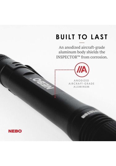Nebo 6713 inspector 180 Lümen Led Fener Çok Renkli