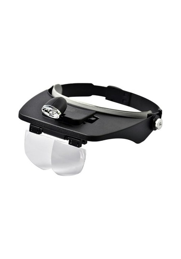 Fortunelane Arı Yetiştirme Aletleri - 4 Lensli 1.2x-3.5x Led Işık Bağcıklı Büyütec Ht-0302