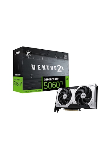 Msı Geforce Rtx 5060 Tı 8g Ventus 2x Oc Plus Gdrr7 128bit Dx12 Aeae1msı0212