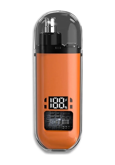 Heinast Erkekler İçin Mini Burun Saç Düzeltici - Tip-c Şarjlı, Taşınabilir Yüz Bakım Setigümüş