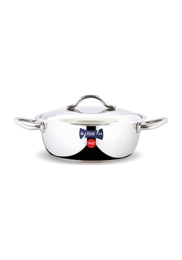 FMS Çelik 28 No 5,6  Lt Lüks Basık Tencere