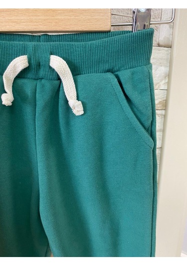 Aysbebe Erkek Çocuk Kışlık Eşofman Takım, Dinazor Desenli Krem