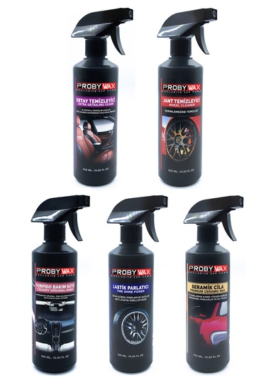 Probywax Probybox 5'li Oto Temizlik Seti 5x500 Ml