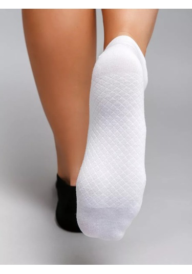 Happy Frensis Kısa Çoraplar 5 Çiftlik Set 249113580 Beyaz