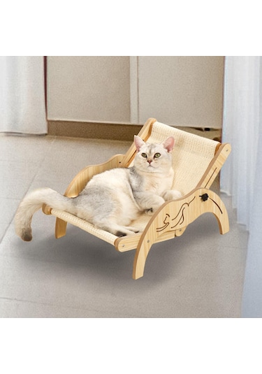 Suntek Kedi Şezlong Hamak Yatak Kediler Yükseltilmiş Rahat