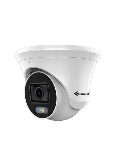 Vguard Vg-235ad-df 2mp Ip 2.8mm Sabit Lens H.265+ Sesli Dual Light Dome Güvenlik