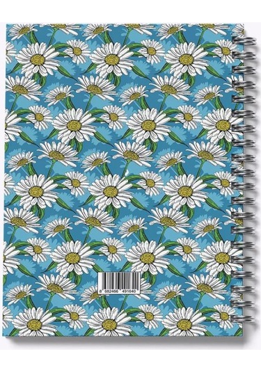 My Mia Art Daisy-midi 14x20 Çizgili Defter Çok Renkli