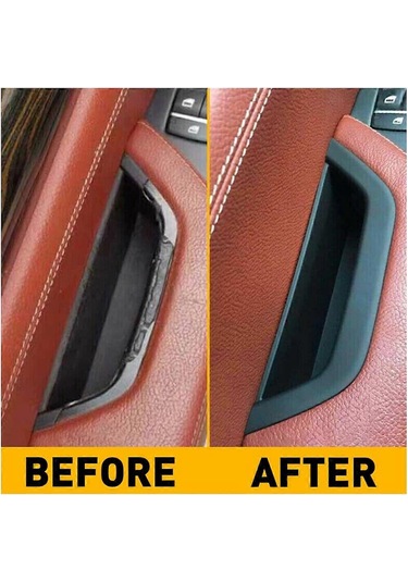 Siyah İç Kapı Kolu Çekme Trimi 2010-2018 F25 F26 X3 X4 Modellerine Uygundur, Sol Ön Taraf 514