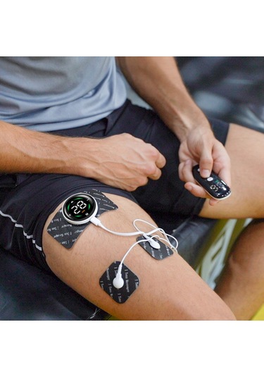 Servikal Masaj Ems Nabız Terapi Cihazı Tam Vücut Masaj Yaması, Spec: Uzaktan Kumandalı Tek Ana Bilgisayar Çok Renkli