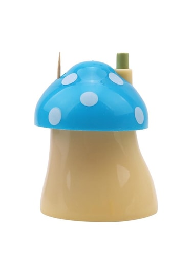 Mavi Cep Sıcak Kutular Hediye Dekorasyon Yeni Dağıtıcı Plastik Tutucu Otomatik Mantar Kürdan Kutusu