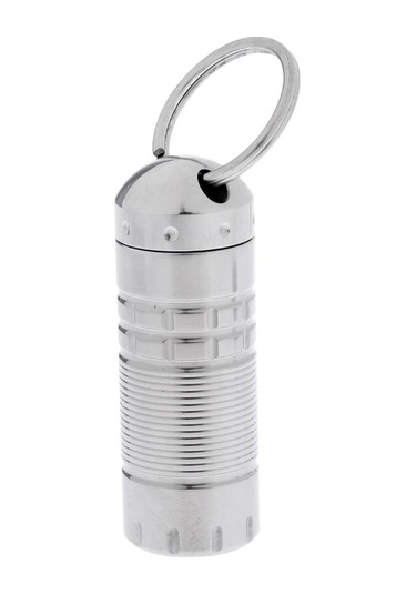 Suntek Su Geçirmez Titanyum Kapsül Tutucu Hap Konteyner Kutusu