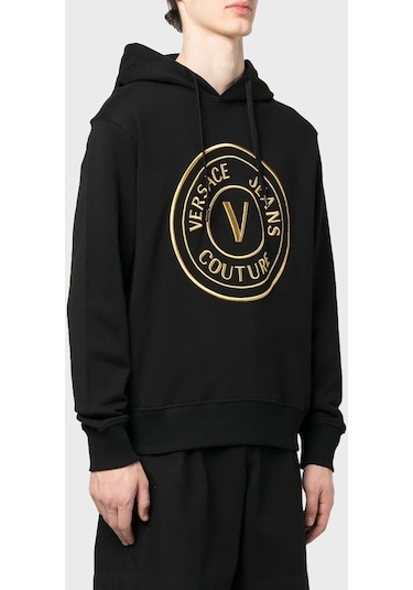 Versace Jeans Couture Erkek Sweat 74gaıt05 Cf01t G89 Siyah