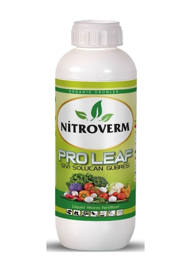 Nitroverm %100 Organik Konsantre Sıvı Solucan Gübresi