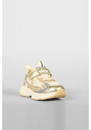 Vicco Unisex Çocuk Gold Tag Sneaker Sarı