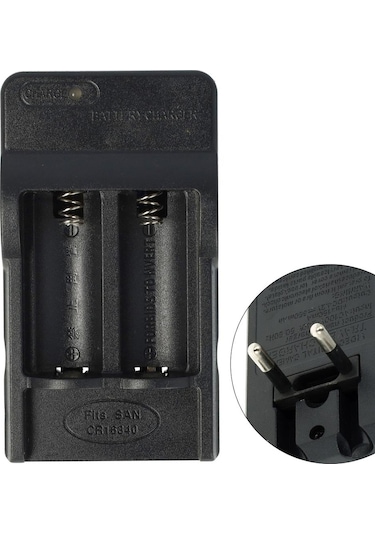 Powermaster Pmr-w018 4.2 Volt 650 Mah 16340 Pil Şarj Cihazı