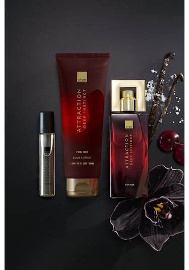 Attraction Deep Instinct Kadın Vücut Losyonu 125 Ml.