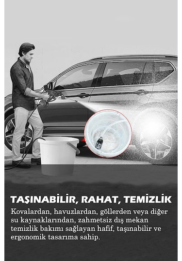 Thomax Yüksek Basınçlı Araç Yıkama Makinesi Ve İlaçlama Makinesi 1 Adet