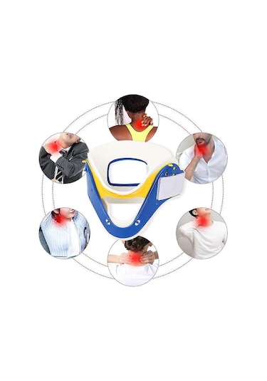 Acil Durumlarda Hayatta Kalma İlk Yardımı İçin Boyunluk Servikal Traksiyon Destek Korsesi - Kaiyi