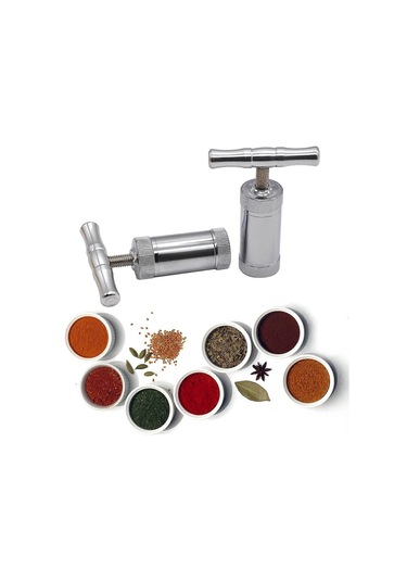 Sarımsak Zencefil Pres Aleti, Ergonomik Saplı Çinko Alaşımlı Çıkarılabilir Sızdırmaz Mutfak Öğütücü Ev Ticari Kullanım İçin Gümüş Siyah