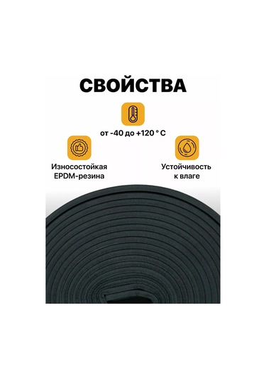 4walls Kapı Ve Pencere Contası, Kendinden Yapışkanlı Bant 233803257 10 Metre