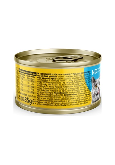 Bado Gurme Yaş Yetişkin Kedi Maması Somonlu 85 Gr