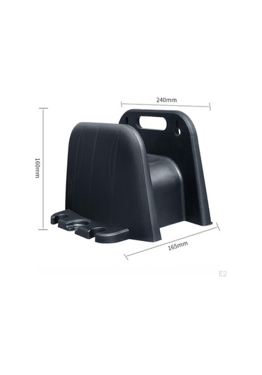 Novahub Bahçe Hortumu Tutucu Duvar Montaj Organizatörü, Su Borusu Depolama Braketi, Yerden Tasarruf İçin