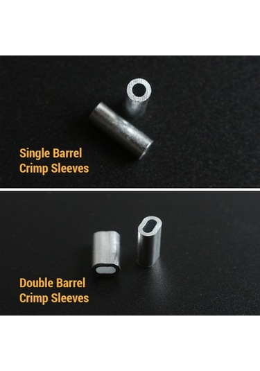 Novahub Çok Amaçlı Alüminyum Balıkçılık Tüp Bağlantıları - Sağlam Kablolar İçin İdeal Çözüm