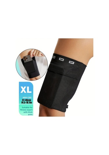 Willowhaven Siyah Xl Spor Kol Bandı Koşu Yürüyüş Yürüyüş Bisiklet Telefon Taşıma
