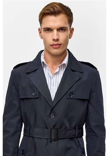 Süvari Lacivert Slim Düz Mont Mn2008700522-m09 Lacivert