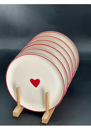 Megg Kalpli Pasta Tabağı 21 CM 4 Adet