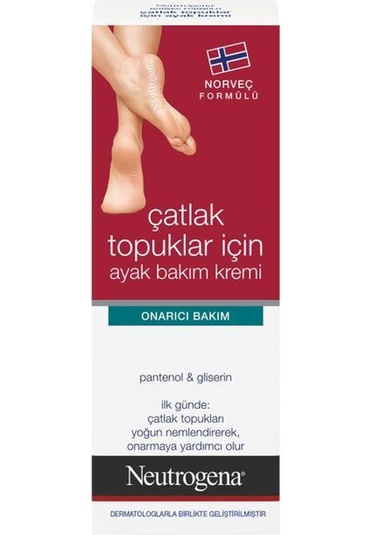 Neutrogena Çatlak Topuk Ayak Kremi 50 ML x2