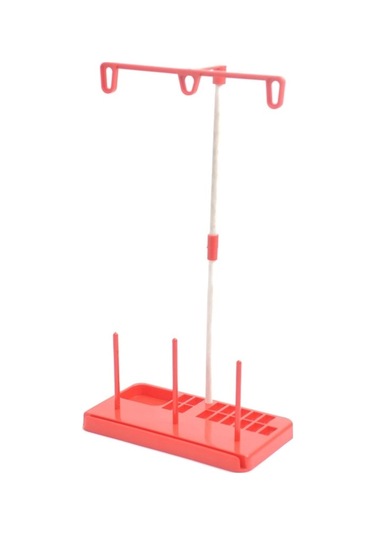 Ev Tipi Dikiş Makinesi Kırmızı Plastik Çardak Seti / Ts-500