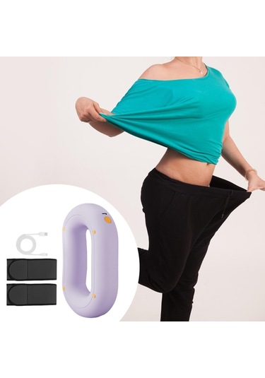 Suntek Derin Doku Titreşimli Masaj Aleti Uzuv Vücut Uyluk Için Menekşe