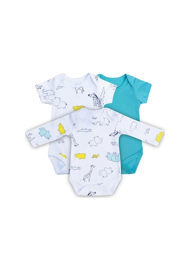 Owlishop Owli Bebek Body 3'Lü Set Zoo Zoo