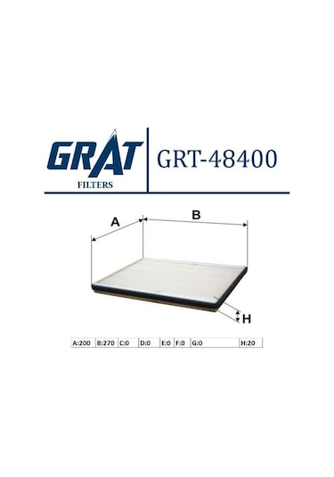 GRAT 48400 Polen Filtresi Grand Vitara 06-11