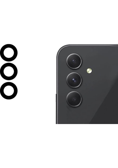 Samsung Galaxy A54 5g A546 İle Uyumlu Kamera Camı