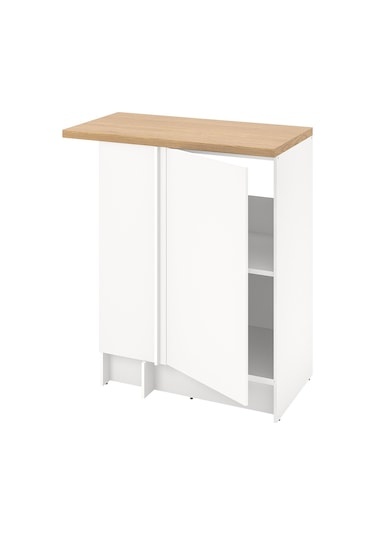 Ikea Beyaz Kullanışlı Mutfak Dolabı 100x91 Cm