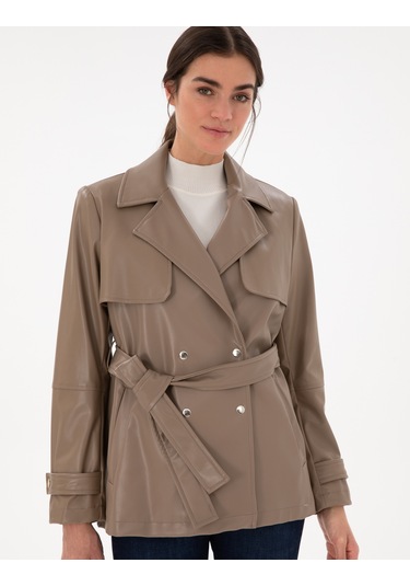 Pierre Cardin Kadın Vizon Mont 50297363-vr052 Vizon