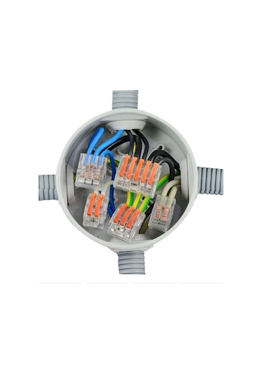 3 girişli Mandallı Buat Çok Amaçlı Klemens Wago Tip 5 Adet