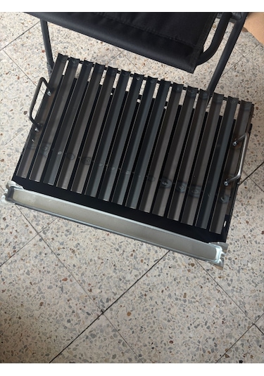 İklim Camp Campout Mangalı Izgara Katlanır Ayaklı 30 x 45