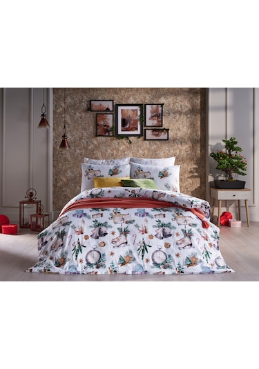 Doqu Home Poly Cotton Skate Tek Kişilik King Size Nevresim Takımı